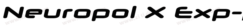 Neuropol X Exp字体转换